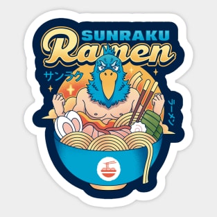 Bird Head Ramen Sticker